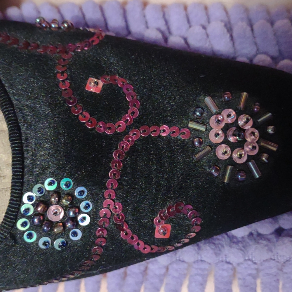 👣MAXSTUDIO 👣Sequines Ball Shoes footwear. - Picture 15 of 16